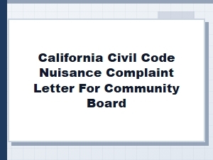 Writing a California Smoke Nuisance Complaint Letter